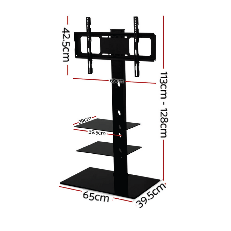 FLAT SCREEN TV FLOOR MOUNT BRACKET