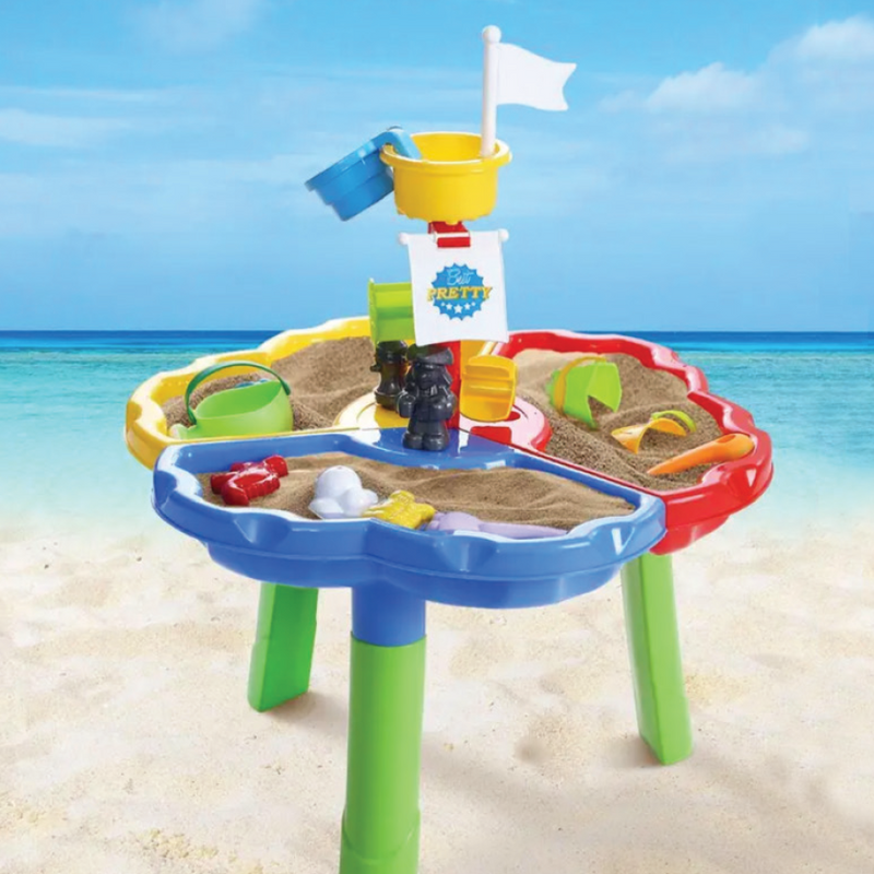KIDS SAND AND WATER OUTDOOR PLAY TABLE