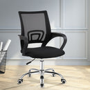Artiss Office Chair Gaming Chair Computer Mesh Chairs Executive Mid Back Black