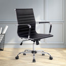 Artiss Office Chair Gaming Chair Eames Replica Computer Chairs Black