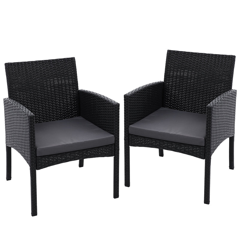 Gardeon 2x Outdoor Dining Chairs - Ezra