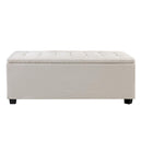 Artiss Storage Ottoman Blanket Box Large Seat Fabric Foot Stool Chest Toy Bed