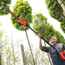 2-in-1 TELESCOPIC  Cordless Electric Chainsaw & Trimmer