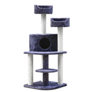i.Pet Cat Tree 126cm Trees Scratching Post Scratcher Tower Condo House Furniture Wood