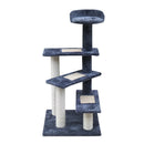 i.Pet Cat Tree 100cm Trees Scratching Post Scratcher Tower Condo House Furniture Wood Steps