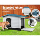 Dog Kennel Kennels Outdoor Plastic Pet House Puppy Extra Large XL