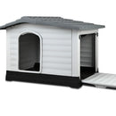 Dog Kennel Kennels Outdoor Plastic Pet House Puppy Extra Large XL