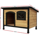 Dog Kennel Kennels Outdoor Wooden Pet House Puppy Extra Large XL