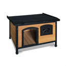 Dog Kennel Kennels Outdoor Wooden Pet House Cabin Puppy Large L