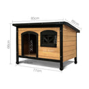 Dog Kennel Kennels Outdoor Wooden Pet House Cabin Puppy Large L