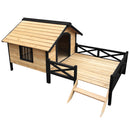 Dog Kennel Kennels Outdoor Wooden Pet House Puppy Extra Large XXL
