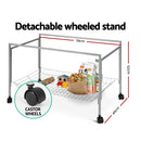 i.Pet Rabbit Cage Hutch Cages Indoor Hamster Enclosure Carrier Bunny Blue