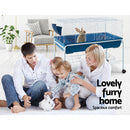 i.Pet Rabbit Cage Hutch 106CM Height Cages Indoor Outdoor Hamster Enclosure Carrier Bunny