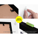 Photo Frames Set Collage Black Picture Frame Wall Hanging Home Decor Present Gift 3PCS