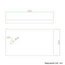 Artiss Wall Shelves Rustic Bookshelf Retro Display Shelves Industrial DIY Pipe Shelf Floating Brackets