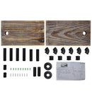 Artiss Wall Shelves Rustic Bookshelf Retro Display Shelves Industrial DIY Pipe Shelf Floating Brackets