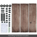 Artiss Display Wall Shelves Industrial DIY Pipe Shelf Brackets Rustic Bookshelf