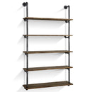 Artiss Wall Display Shelves Industrial DIY Pipe Shelf Rustic Floating Brackets