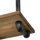 Artiss Wall Display Shelves Industrial DIY Pipe Shelf Rustic Floating Brackets