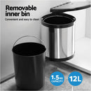 Swing Out Kitchen Bin