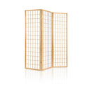 Artiss Room Divider Screen Natural 3 Panel