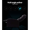 Artiss Recliner Chair Lounge Chairs Armchair Sofa Leather Luxury