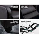Artiss Recliner Chair Lounge Chairs Armchair Sofa Leather Luxury