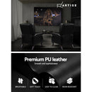 Artiss Recliner Chair Luxury Lounge Armchair Single Sofa Couch Leather Black