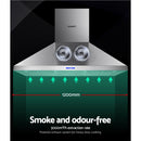 Devanti Range Hood Rangehood Commercial BBQ Hoods Kitchen Alfresco Canopy 1200MM