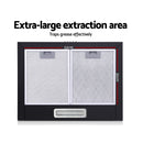 Devanti 600mm 60cm Range Hood Rangehood Kitchen Canopy Black