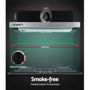 Devanti 60cm 600mm Range Hood Rangehood Kitchen Canopy Slide Out