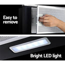 Devanti 60cm 600mm Range Hood Rangehood Kitchen Canopy Slide Out