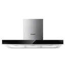 Devanti 900mm Range Hood Rangehood Kitchen Canopy 90cm Black