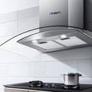 Devanti 900mm 90cm Range Hood Rangehood Kitchen Canopy