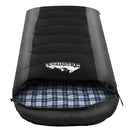 Weisshorn Sleeping Bag Bags Single Camping Hiking -20C to 10C Tent Winter Thermal Grey