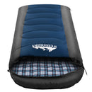 Weisshorn Sleeping Bag Bags Single Camping Hiking -20C to 10C Tent Winter Thermal Navy