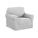Artiss High Stretch Sofa Cover Couch Lounge Protector Slipcovers 1 Seater Grey