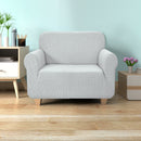 Artiss High Stretch Sofa Cover Couch Lounge Protector Slipcovers 1 Seater Grey