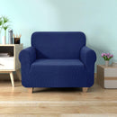 Artiss High Stretch Sofa Cover Couch Lounge Protector Slipcovers 1 Seater Navy