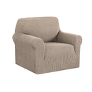 Artiss High Stretch Sofa Cover Couch Lounge Protector Slipcovers 1 Seater Sand