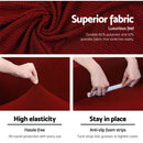 Artiss High Stretch Sofa Cover Couch Lounge Protector Slipcovers 2 Seater Covers