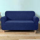 Artiss High Stretch Sofa Cover Couch Lounge Protector Slipcovers 3 Seater Navy