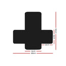 Artiss Sofa Cover Quilted Couch Covers Lounge Protector Slipcovers 1 Seater Black