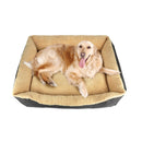 BROWN X-LARGE 46CM X 38CM PET BED