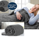 9KG GREY WEIGHTED BLANKET