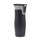 DELUXE INSULATED BLACK TRAVEL MUG
