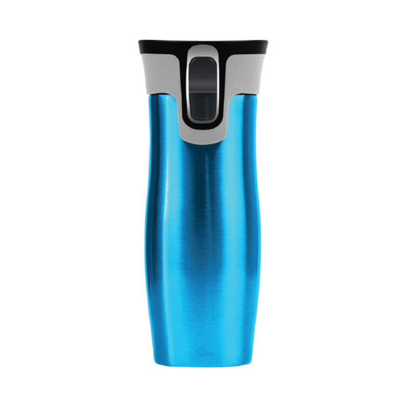 DELUXE INSULATED BLUE TRAVEL MUG