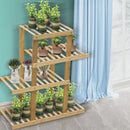 4 TIER BAMBOO SHELVING