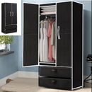 2 DRAWER PORTABLE WARDROBE