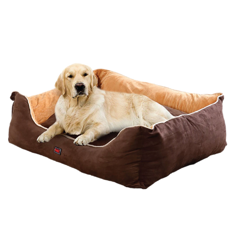 MEDIUM BROWN PET BED